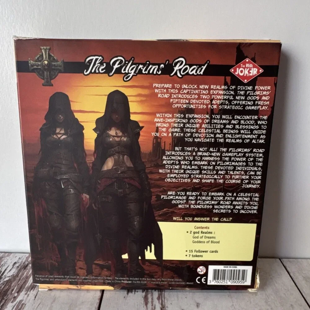 RARE The Red Joker Altar: Realms of the Gods Card Game 2-5p 2020 +5 expansions